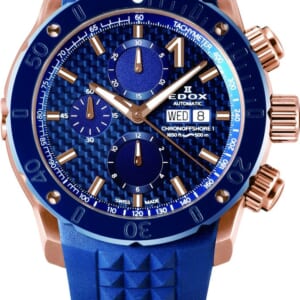 EDOX クロノオフショア1 クロノグラフ オートマティック 01122-37RBU35-BUIR3