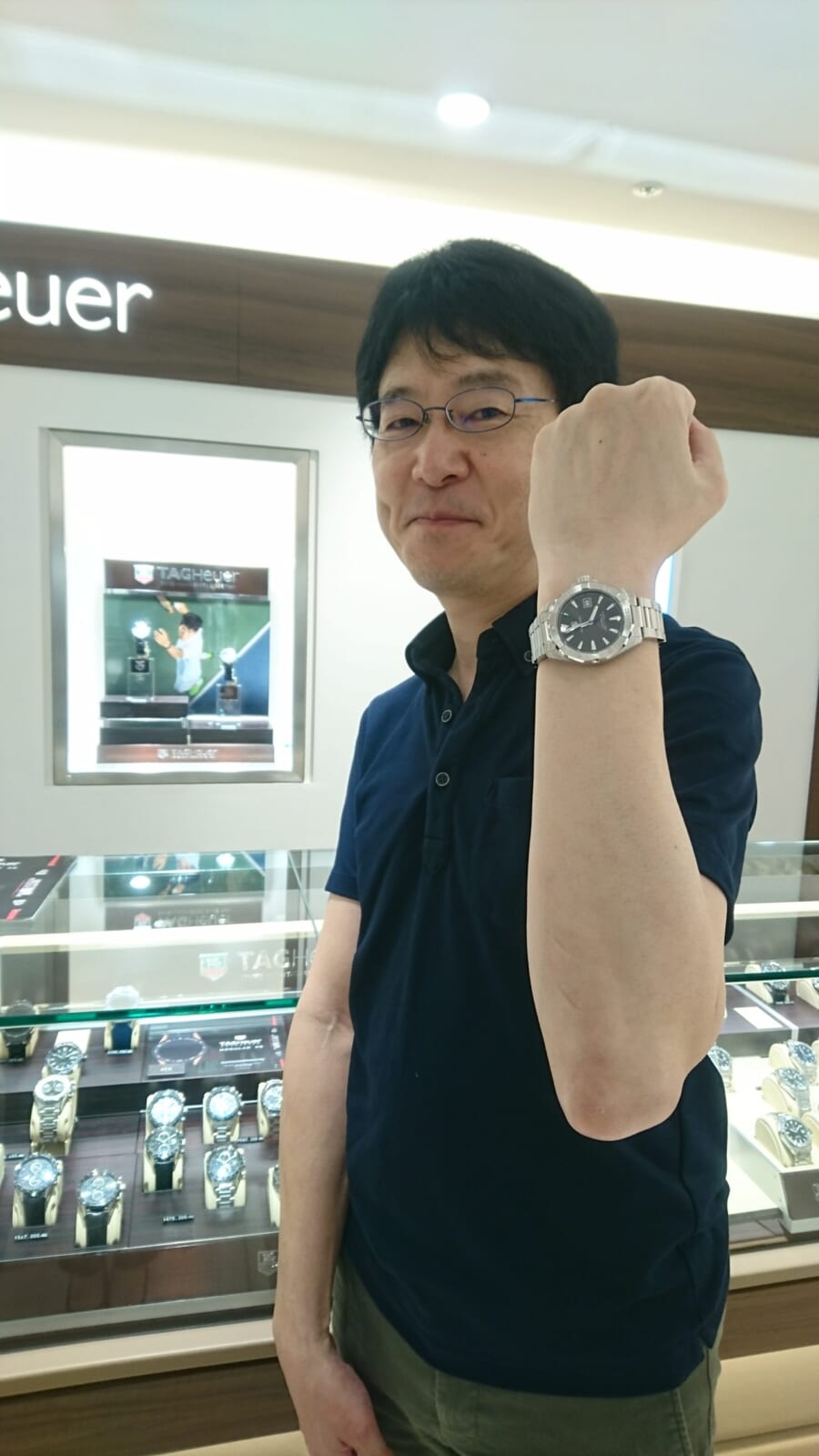 TAG Heuer アクアレーサー キャリバー5 自動巻ウォッチ2017.06.06