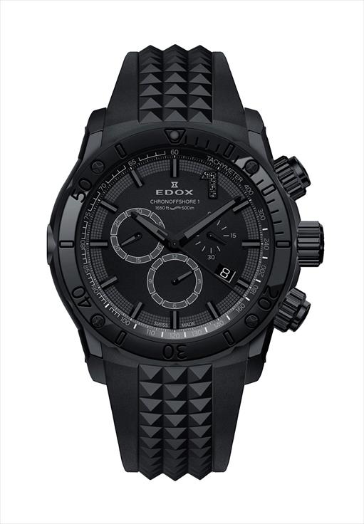EDOX CHRONOFFSHORE-1クロノオフショア1 クロノグラフ 10周年日本限定モデル2017.07.12