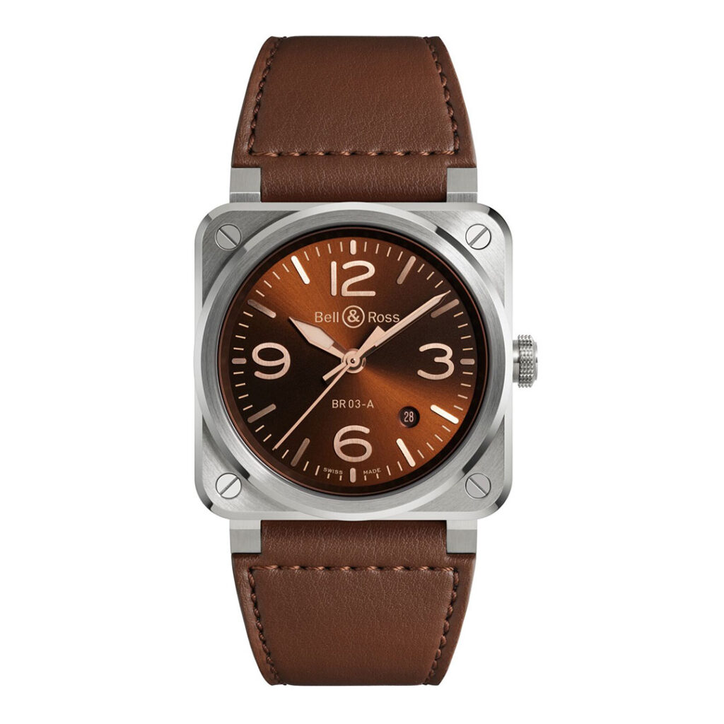 Bell & Ross BR03 GOLDEN HERITAGE BR03A-GH-ST/SCA