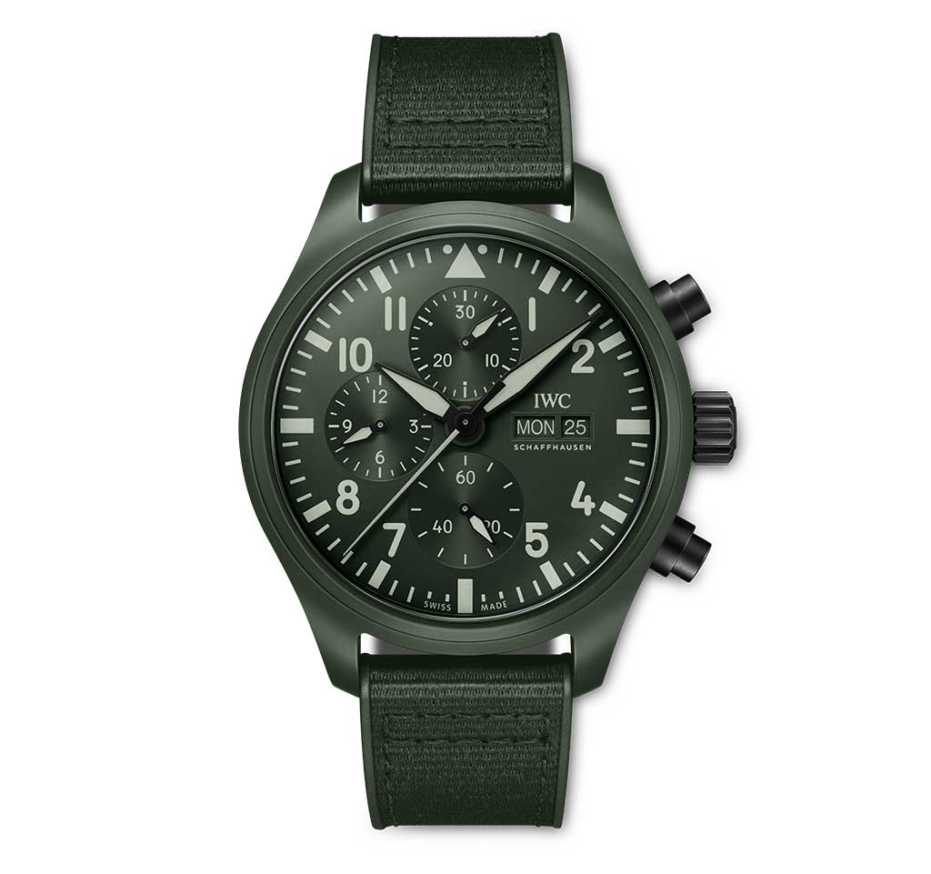 IWC パイロット・ウォッチ・クロノグラフ・トップガン “ウッドランド” IW389106