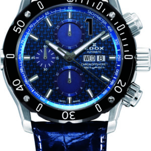 EDOX クロノオフショア1 クロノグラフ オートマティック 01122-3-BUIN1-L