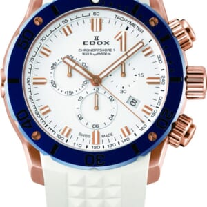 EDOX クロノオフショア1 クロノグラフ 10221-37RBU75-BIR7