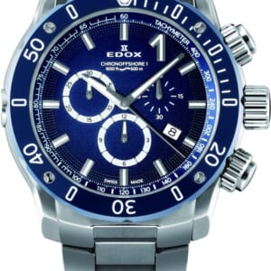EDOX クロノオフショア1 クロノグラフ 10221-3BU3M-BUIN3