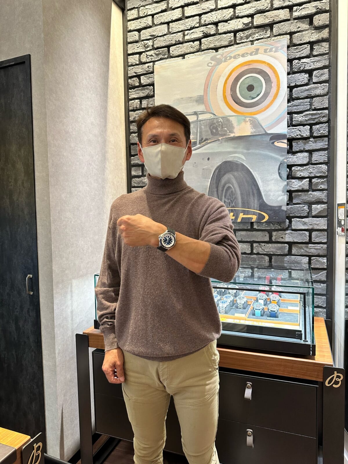 ブライトリング　スーパーオーシャン　コモンタイムららぽーと横浜店2023.01.15