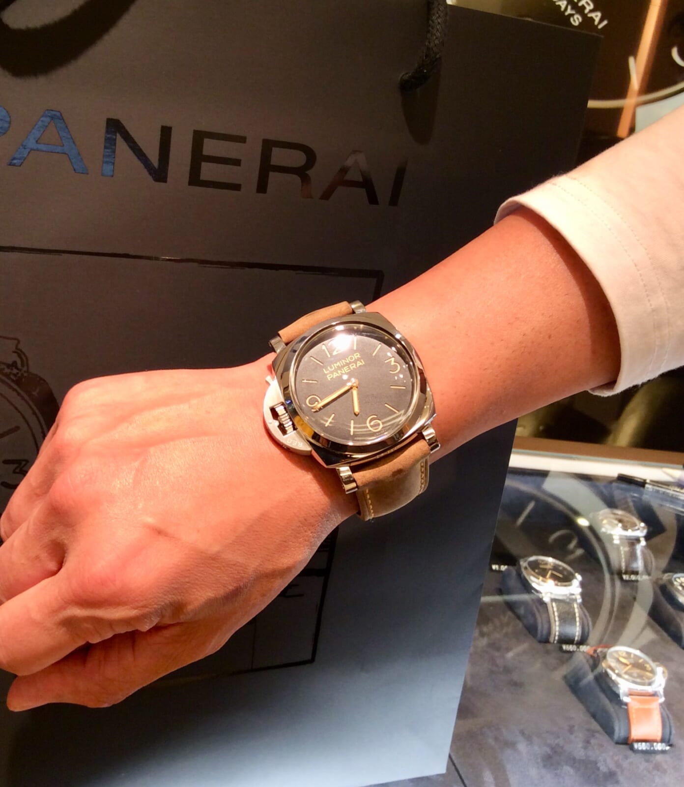 PANERAI ルミノール 1950 レフト・ハンデッド 3 デイズ アッチャイオ – 47MM2018.07.14