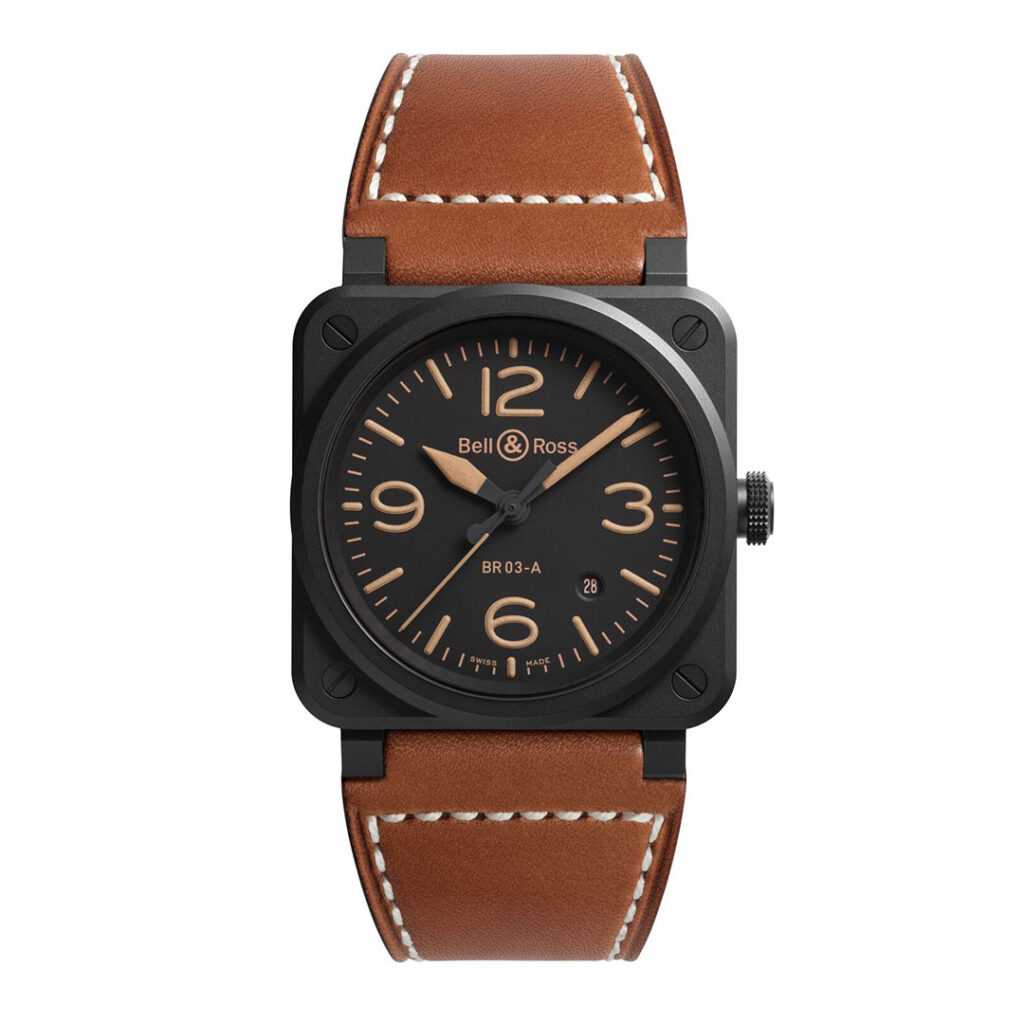 Bell & Ross BR03 HERITAGE BR03A-HER-CE/SCA