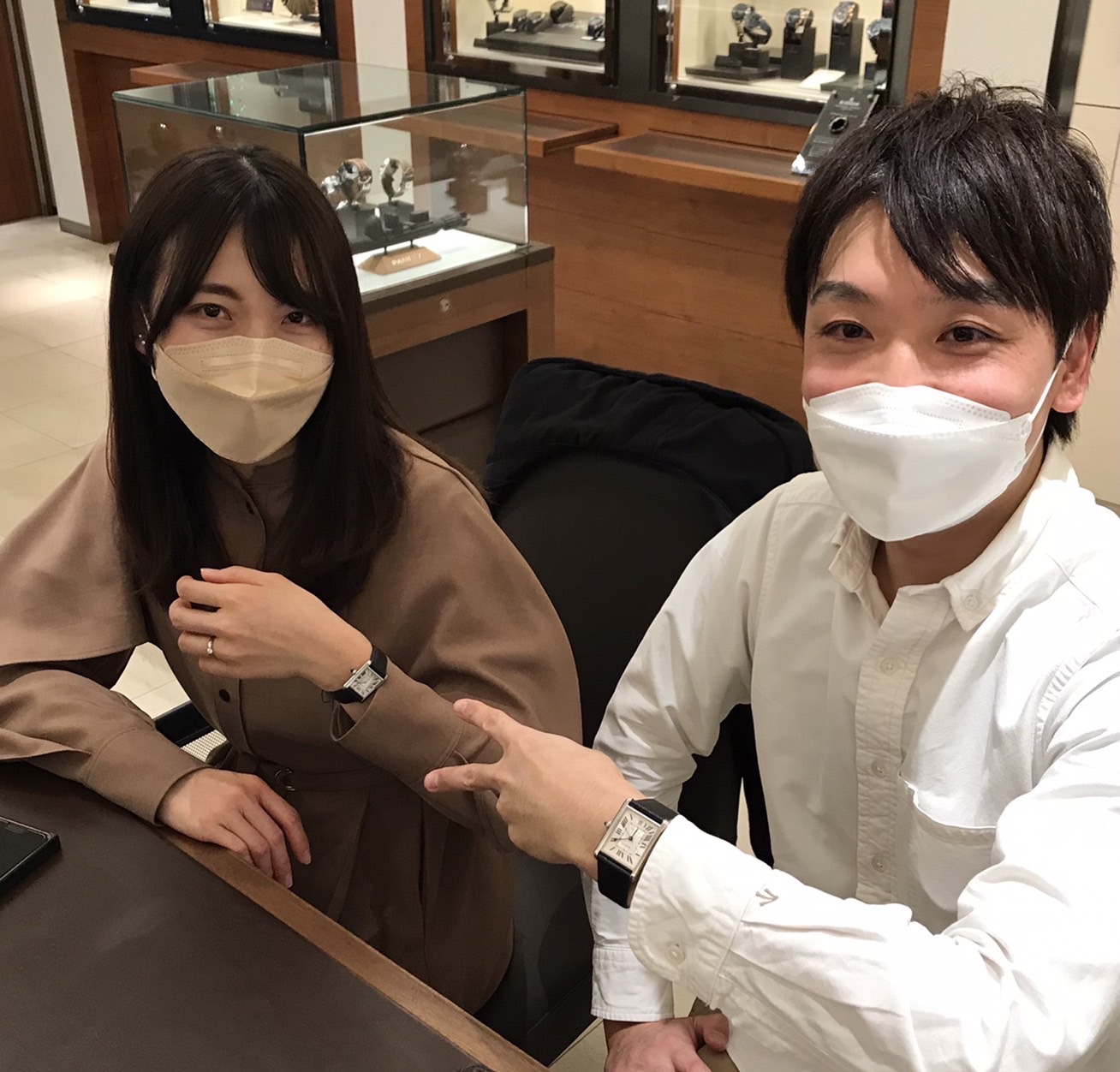カルティエ　タンクマスト（ペア）2022.01.29