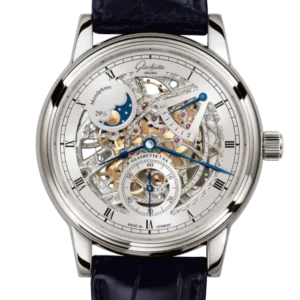 GLASHŰTTE ORIGINAL セネタ・ムーンフェイズ・スケルトン W14913150430