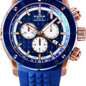 EDOX クロノオフショア1 クロノグラフ 10221-37RBU9-BUIDR9