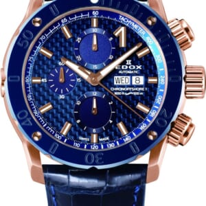 EDOX クロノオフショア1 クロノグラフ オートマティック 01122-37RBU3-BUIR3-L