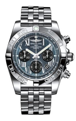BREITLING クロノマット 44 ブラックローマン マザー オブ パール2018.09.01